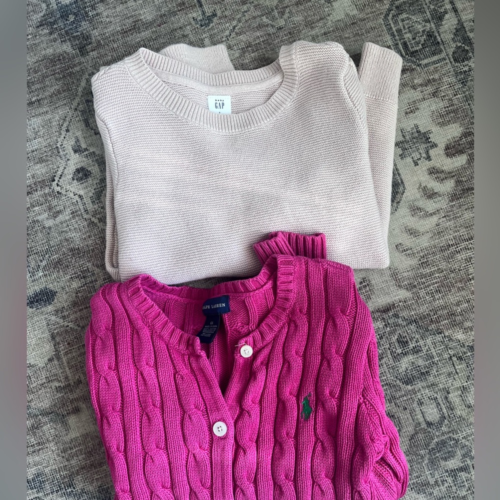✌🏻 Little Girl Cotton Sweaters